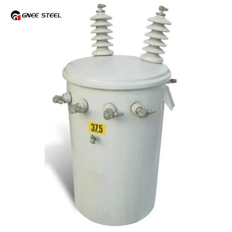 Pole Distribution Distribution Power Transformers 50kVA Tipe Overhead Fase Tunggal